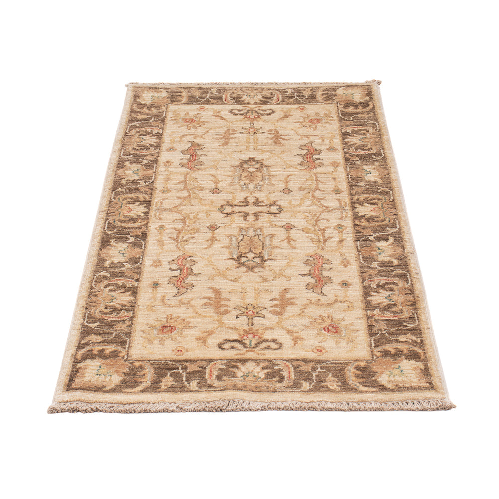 Ziegler Teppich - 125 x 60 cm - beige