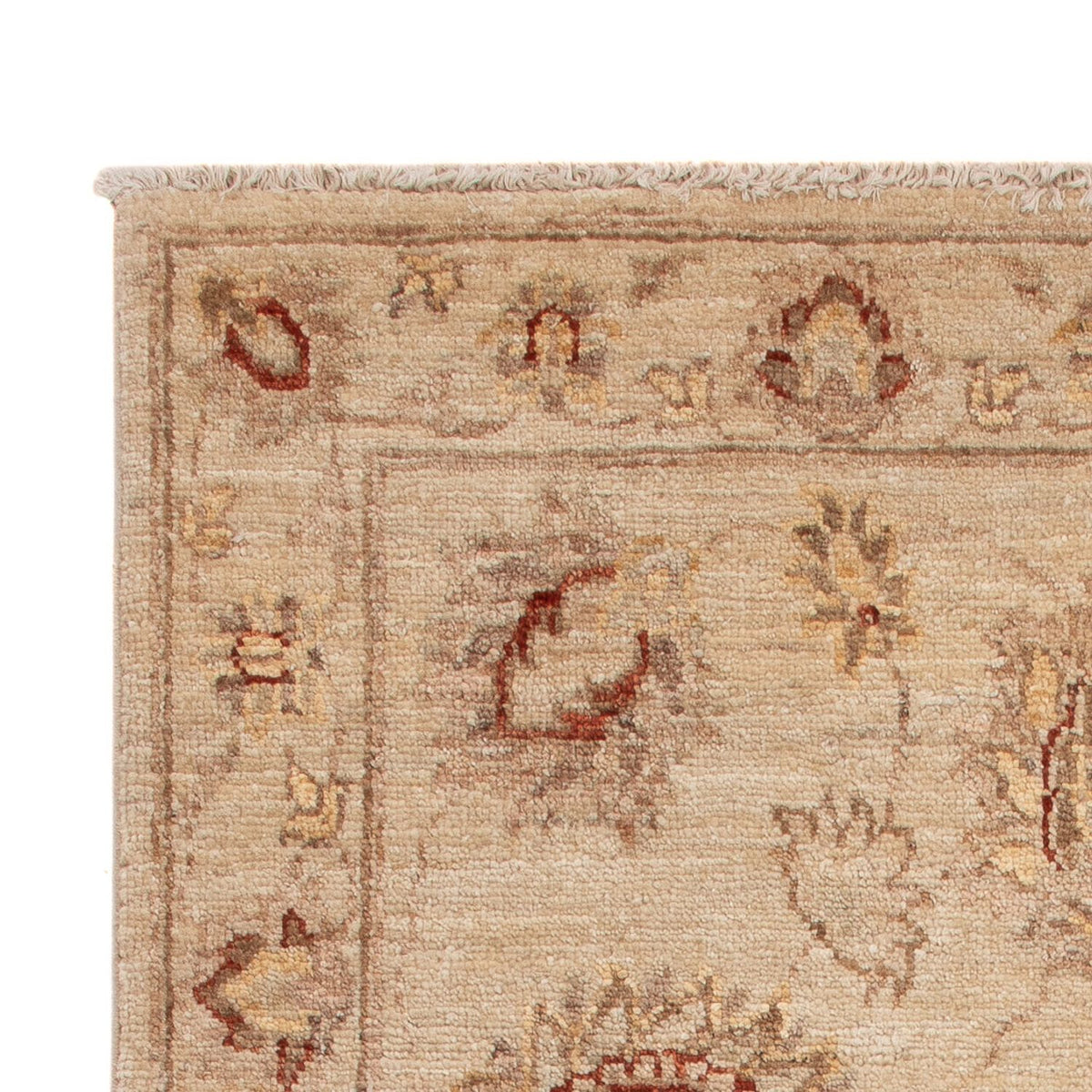 Ziegler Teppich - 125 x 79 cm - beige