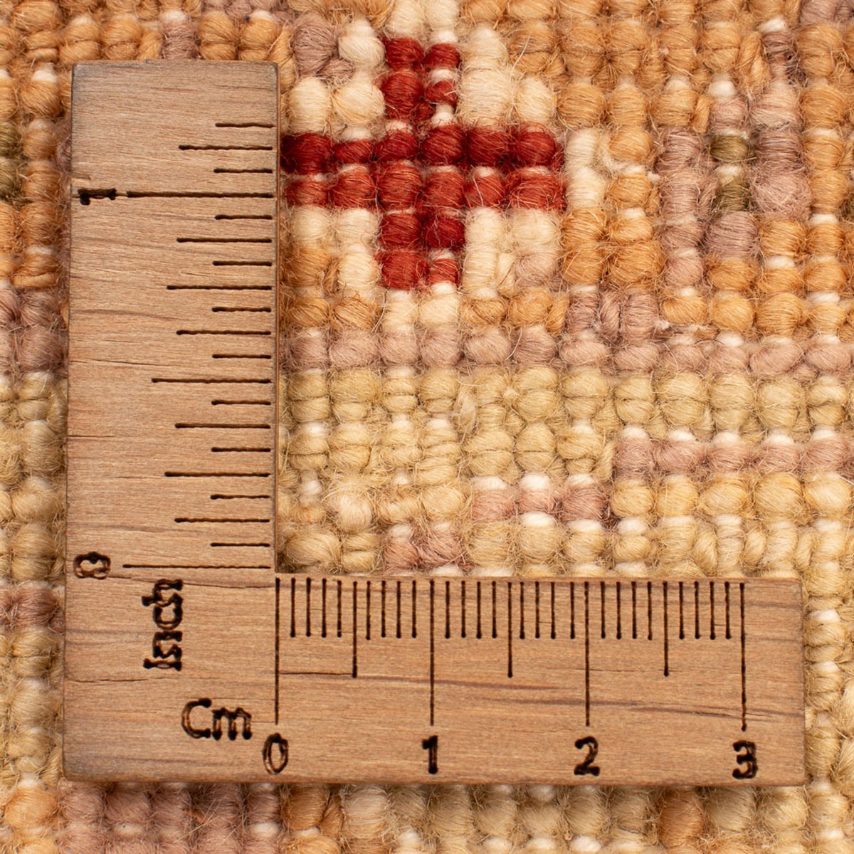 Ziegler Teppich - 129 x 82 cm - bordeauxrot