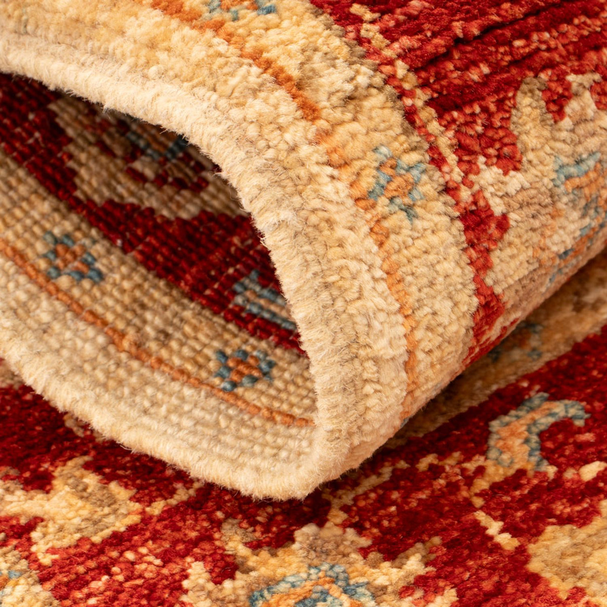 Ziegler Teppich - 88 x 61 cm - beige