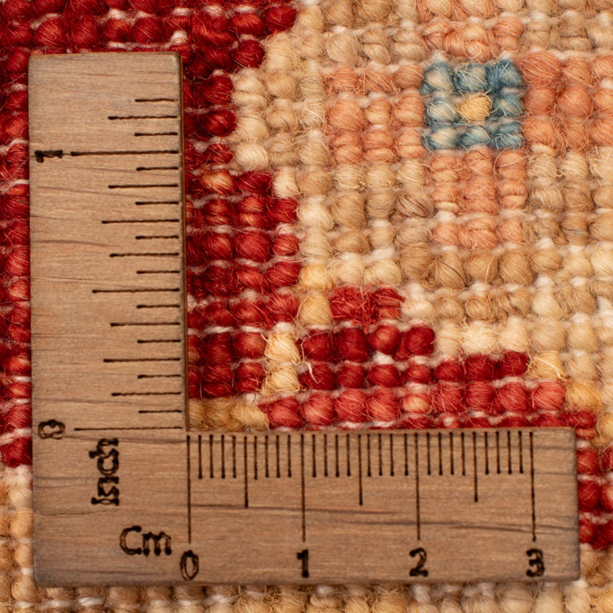 Ziegler Teppich - 88 x 59 cm - rot