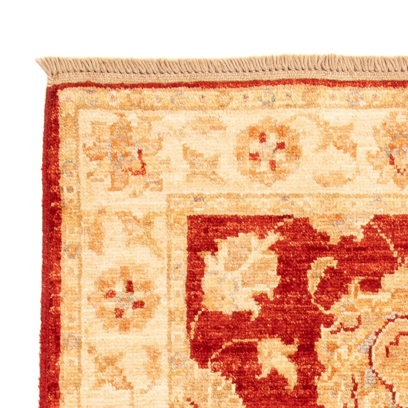 Ziegler Teppich - 92 x 59 cm - rot