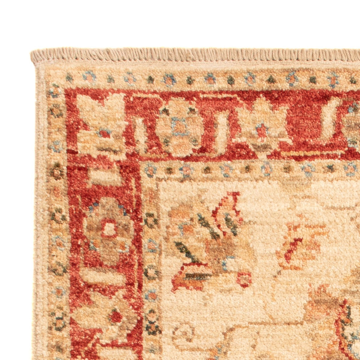 Ziegler Teppich - 91 x 62 cm - beige