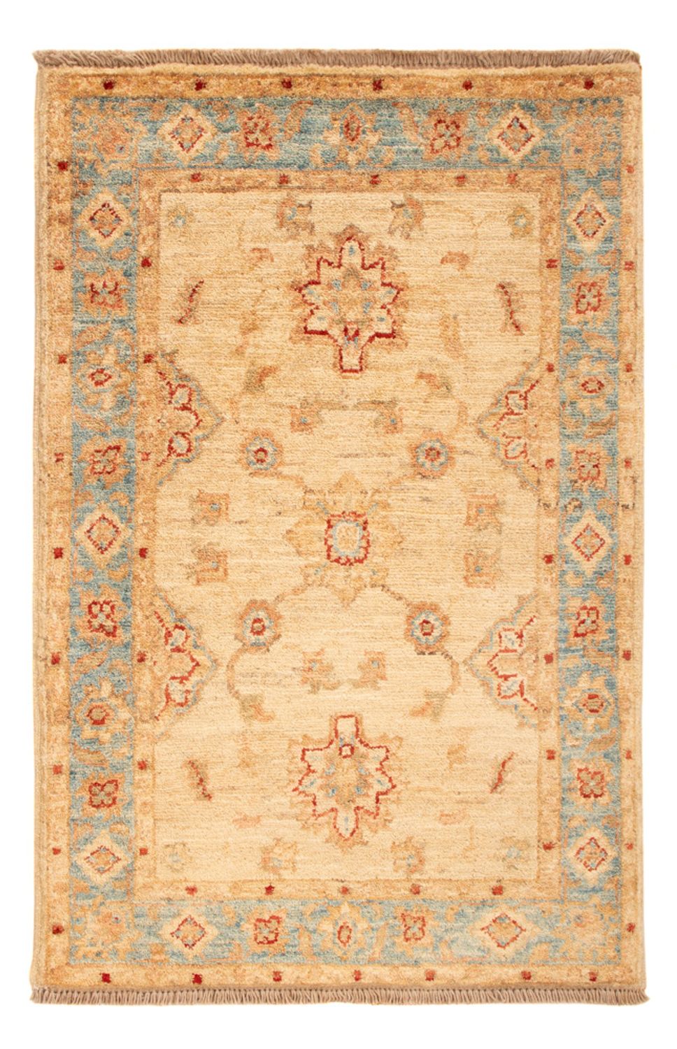 Ziegler Teppich - 91 x 60 cm - beige