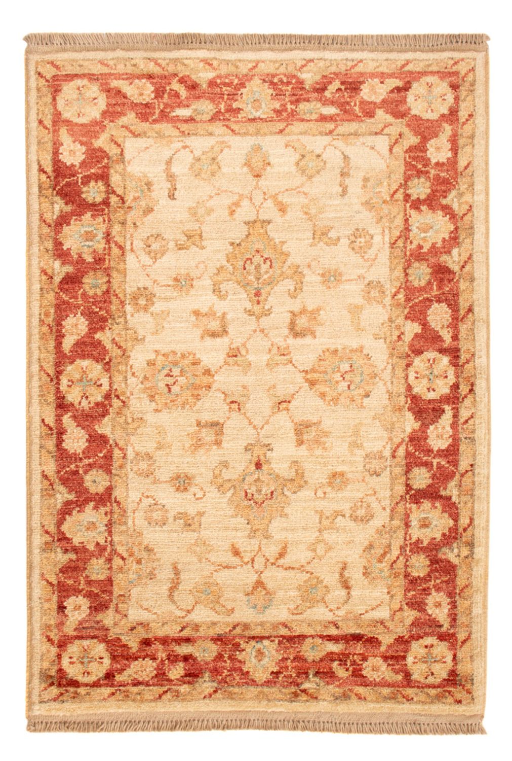 Ziegler Teppich - 88 x 60 cm - beige