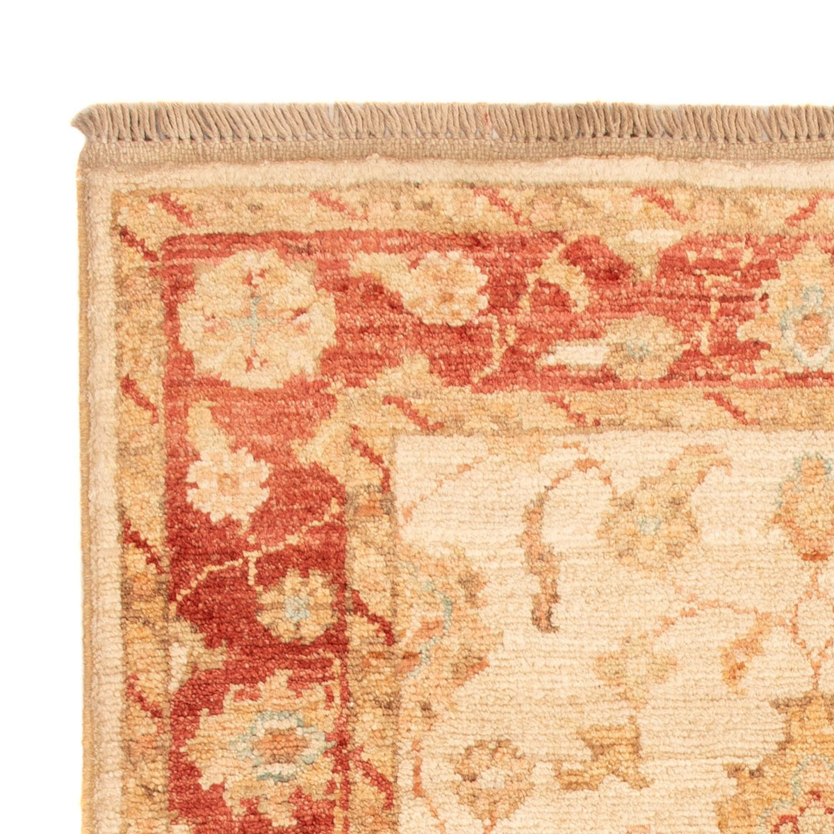 Ziegler Teppich - 88 x 60 cm - beige