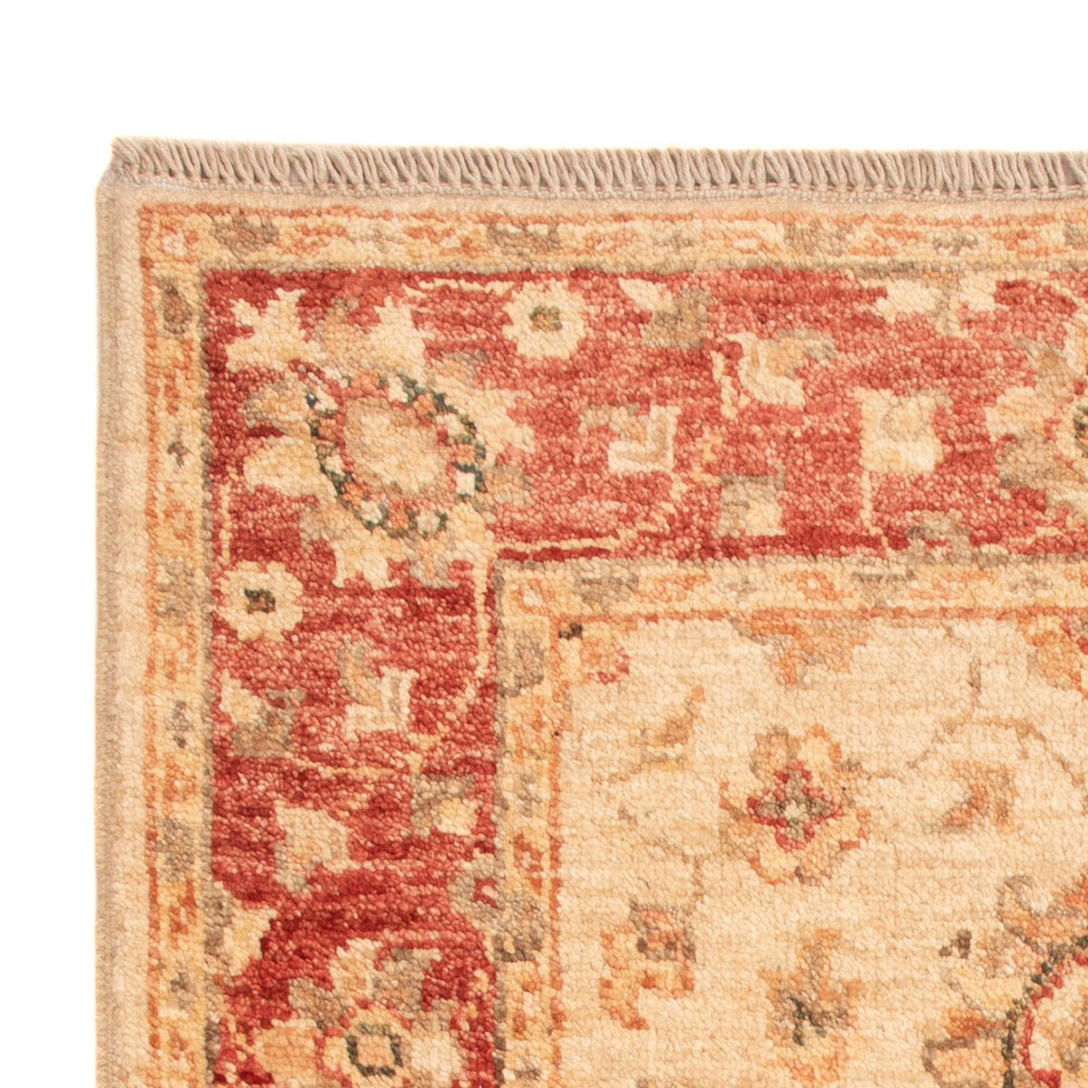 Ziegler Teppich - 94 x 61 cm - beige