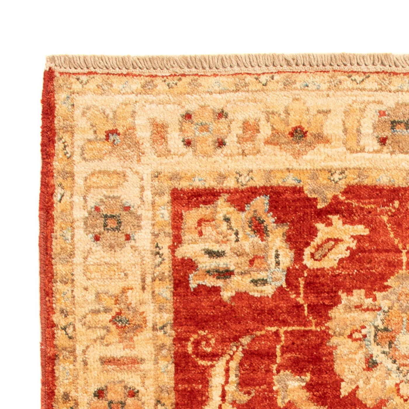 Ziegler Teppich - 87 x 61 cm - rot