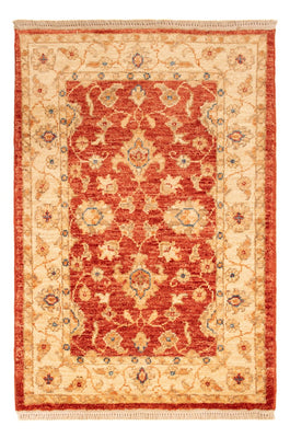 Ziegler Teppich - 88 x 58 cm - rot