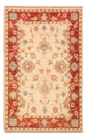 Ziegler Teppich - 95 x 60 cm - beige