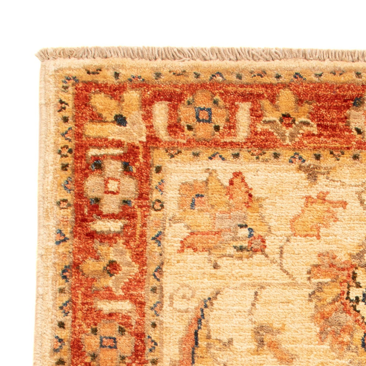 Ziegler Teppich - 97 x 65 cm - beige