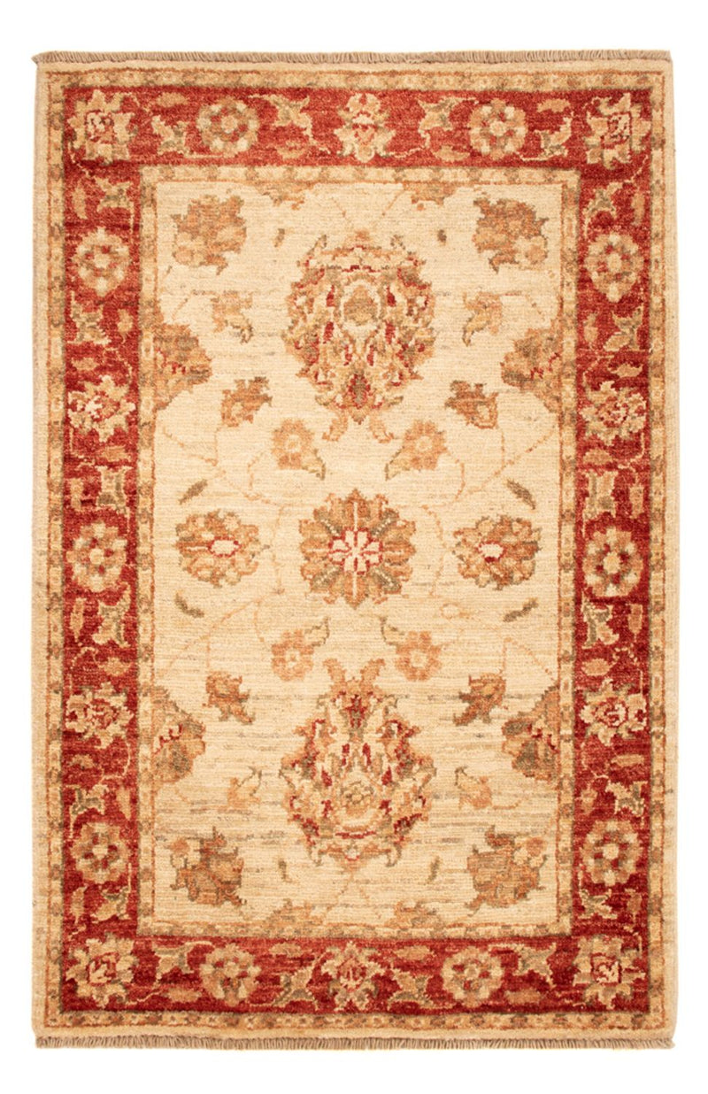 Ziegler Teppich - 93 x 62 cm - beige