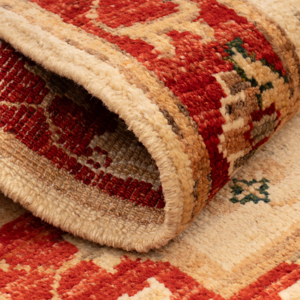 Ziegler Teppich - 80 x 58 cm - beige