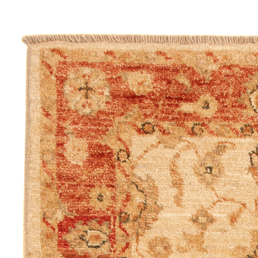 Ziegler Teppich - 90 x 59 cm - beige