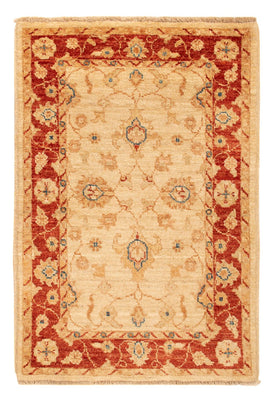 Ziegler Teppich - 90 x 60 cm - beige