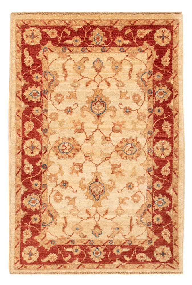 Ziegler Teppich - 89 x 61 cm - beige