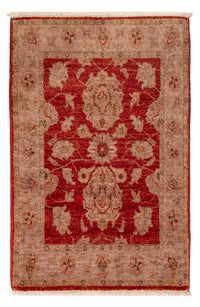 Ziegler Teppich - 88 x 59 cm - rot