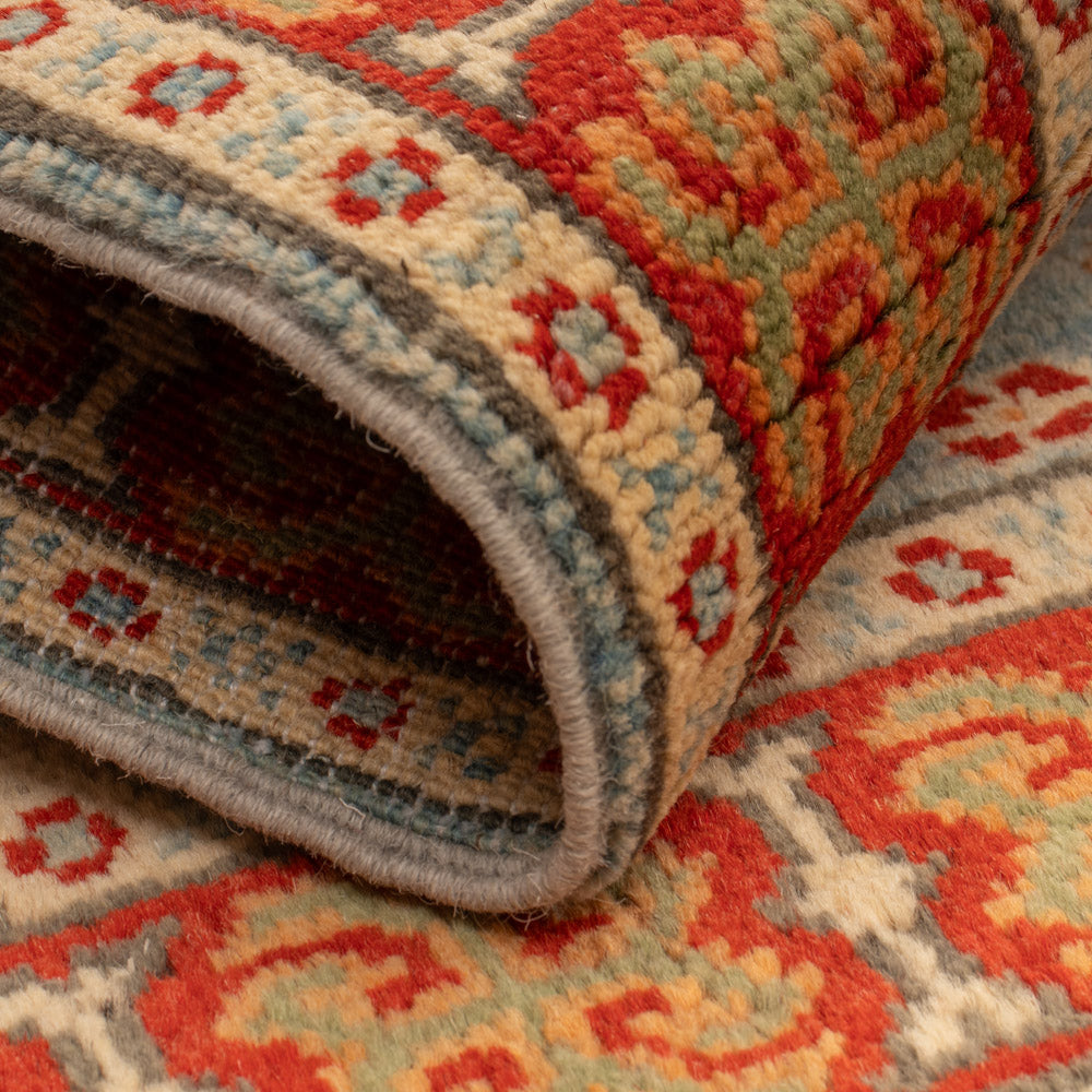 Ziegler Teppich - Kazak - 86 x 62 cm - hellblau