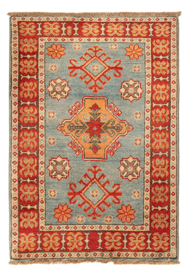 Ziegler Teppich - Kazak - 88 x 59 cm - hellblau