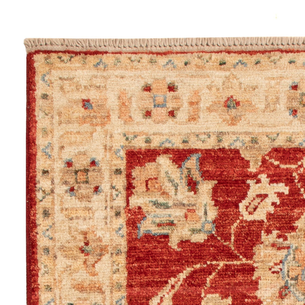 Ziegler Teppich - 86 x 60 cm - rot