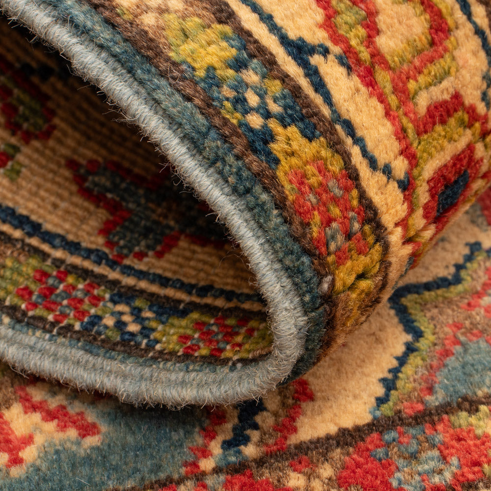 Ziegler Teppich - Kazak - 105 x 59 cm - blau