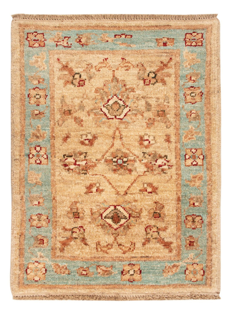 Ziegler Teppich - 70 x 54 cm - beige