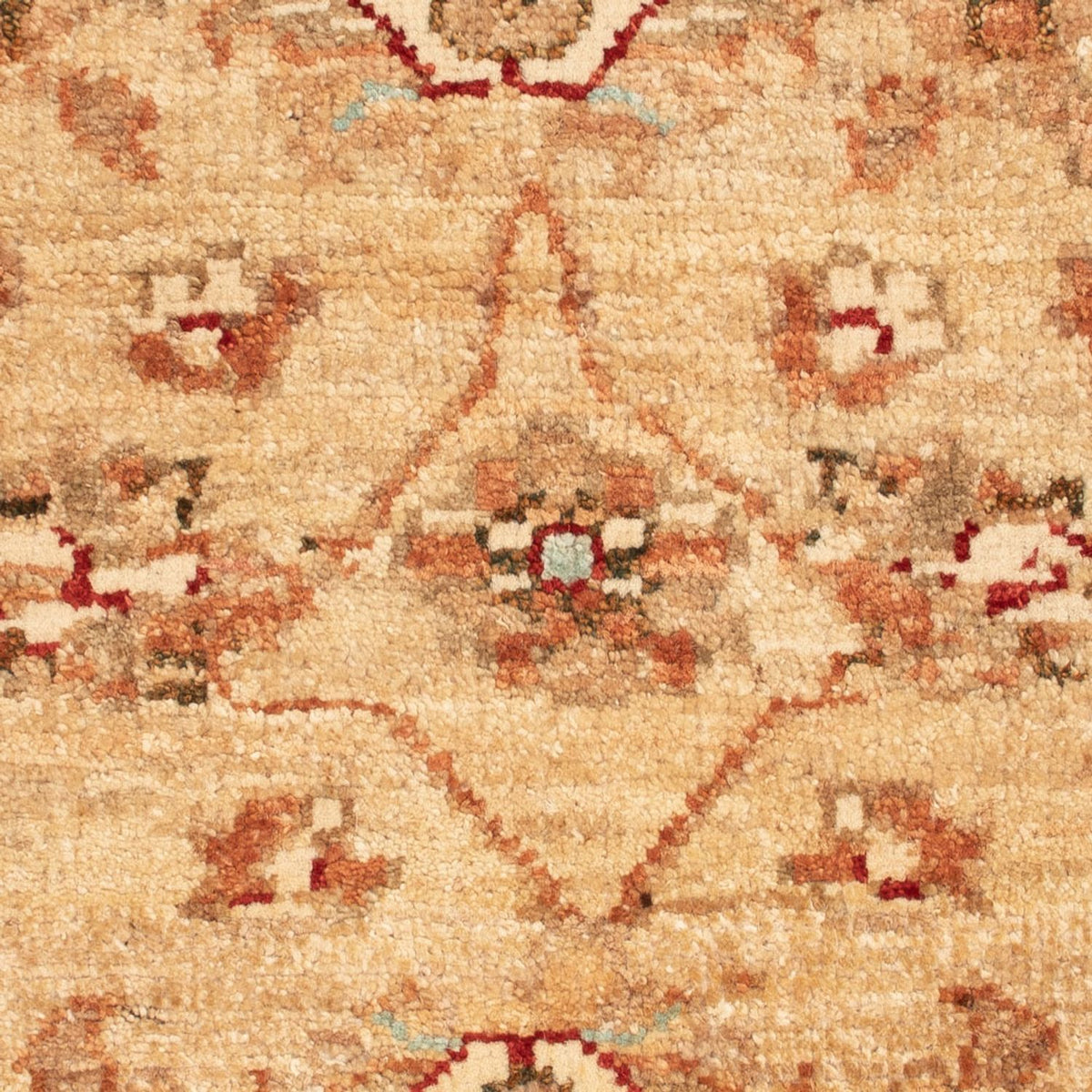 Ziegler Teppich - 70 x 54 cm - beige