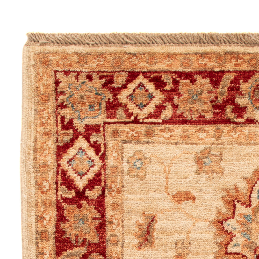 Ziegler Teppich - 87 x 59 cm - beige