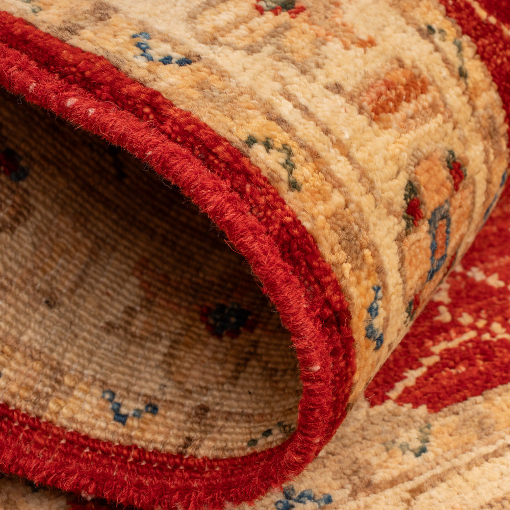 Ziegler Teppich - 88 x 59 cm - rot