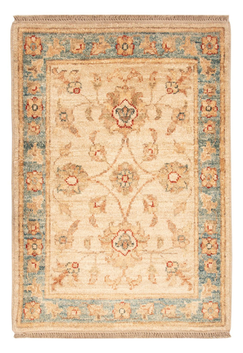 Ziegler Teppich - 76 x 54 cm - beige