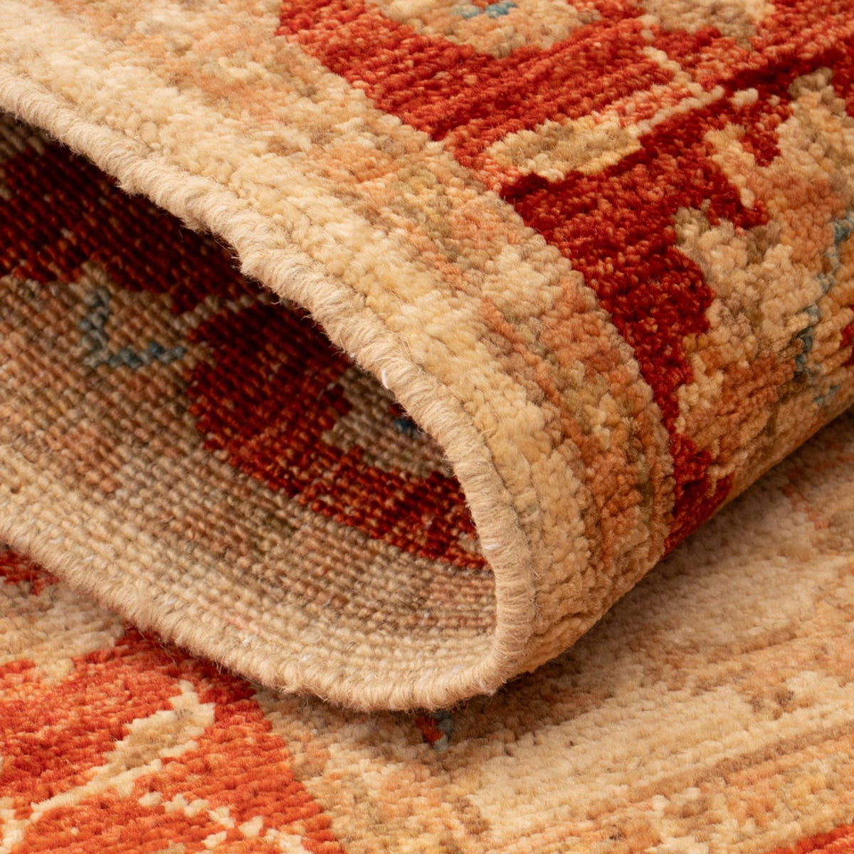 Ziegler Teppich - 101 x 70 cm - beige