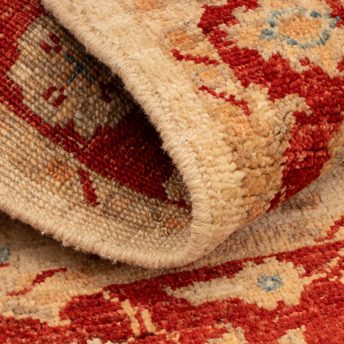 Ziegler Teppich - 80 x 60 cm - beige