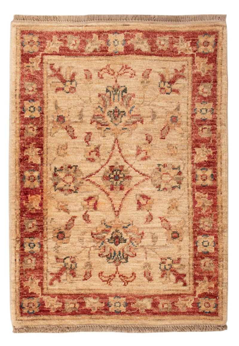 Ziegler Teppich - 72 x 51 cm - beige