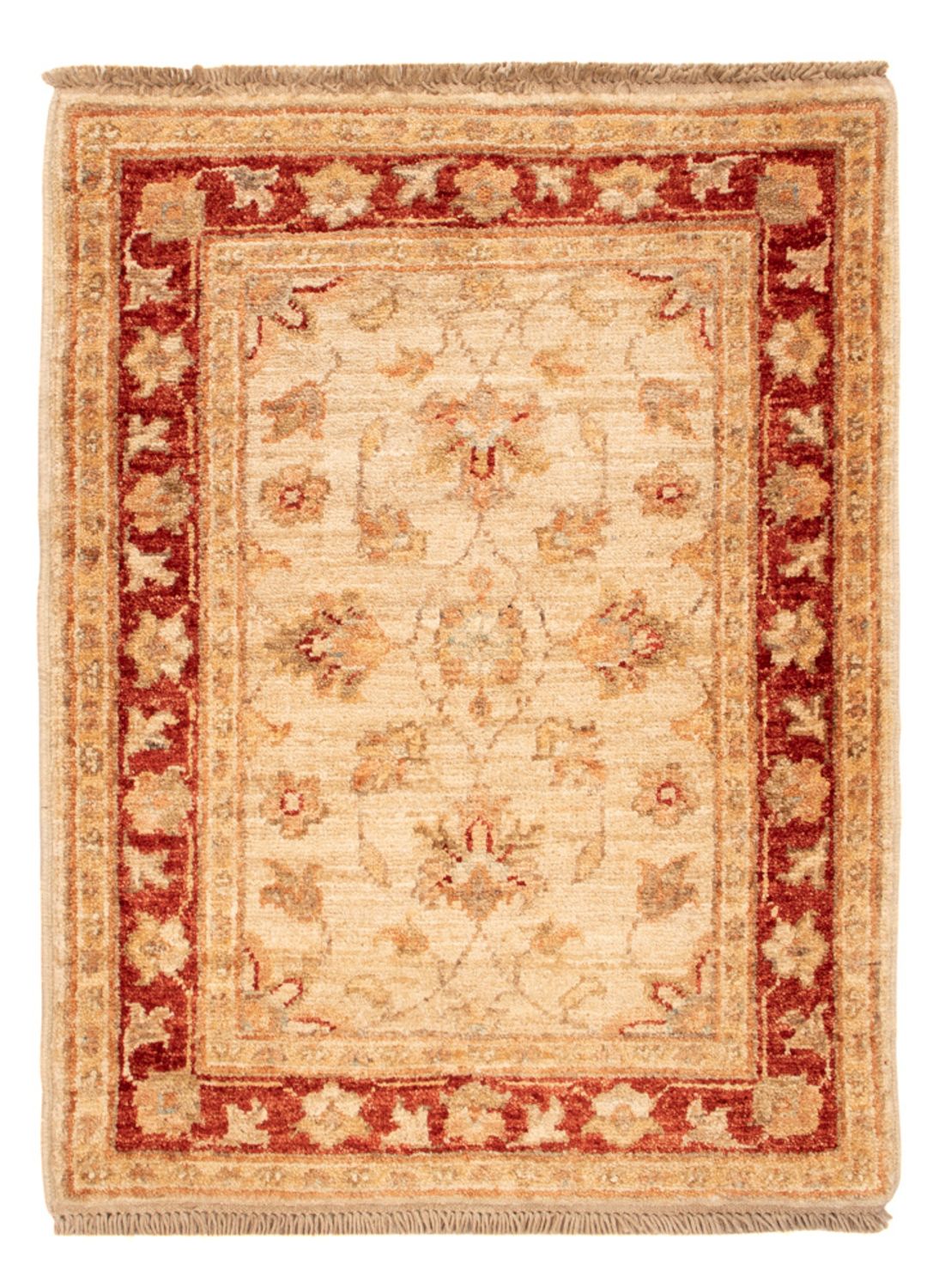Ziegler Teppich - 67 x 50 cm - beige