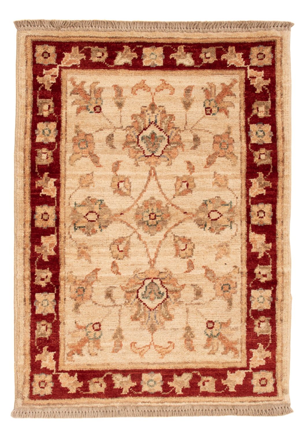 Ziegler Teppich - 70 x 49 cm - beige