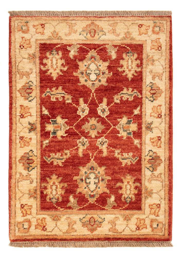 Ziegler Teppich - 70 x 51 cm - rot