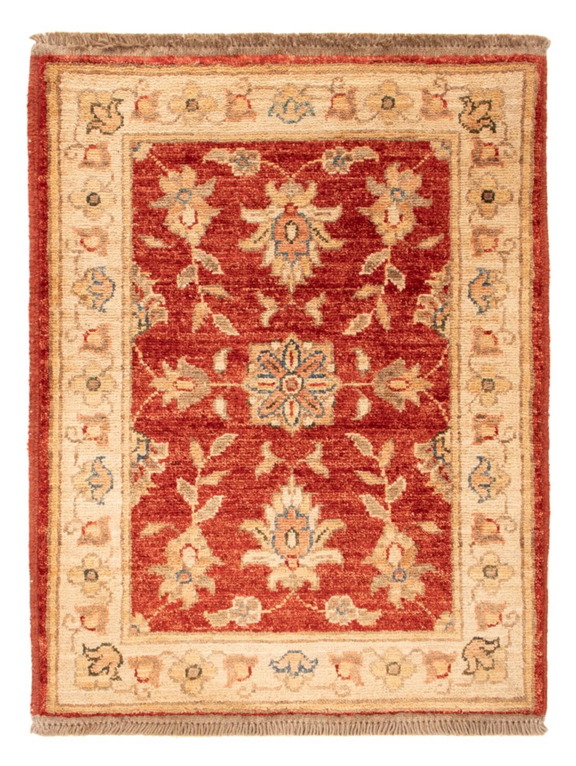 Ziegler Teppich - 68 x 53 cm - rot