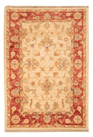 Ziegler Teppich - 92 x 62 cm - beige