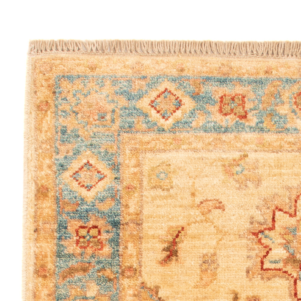 Ziegler Teppich - 88 x 61 cm - beige