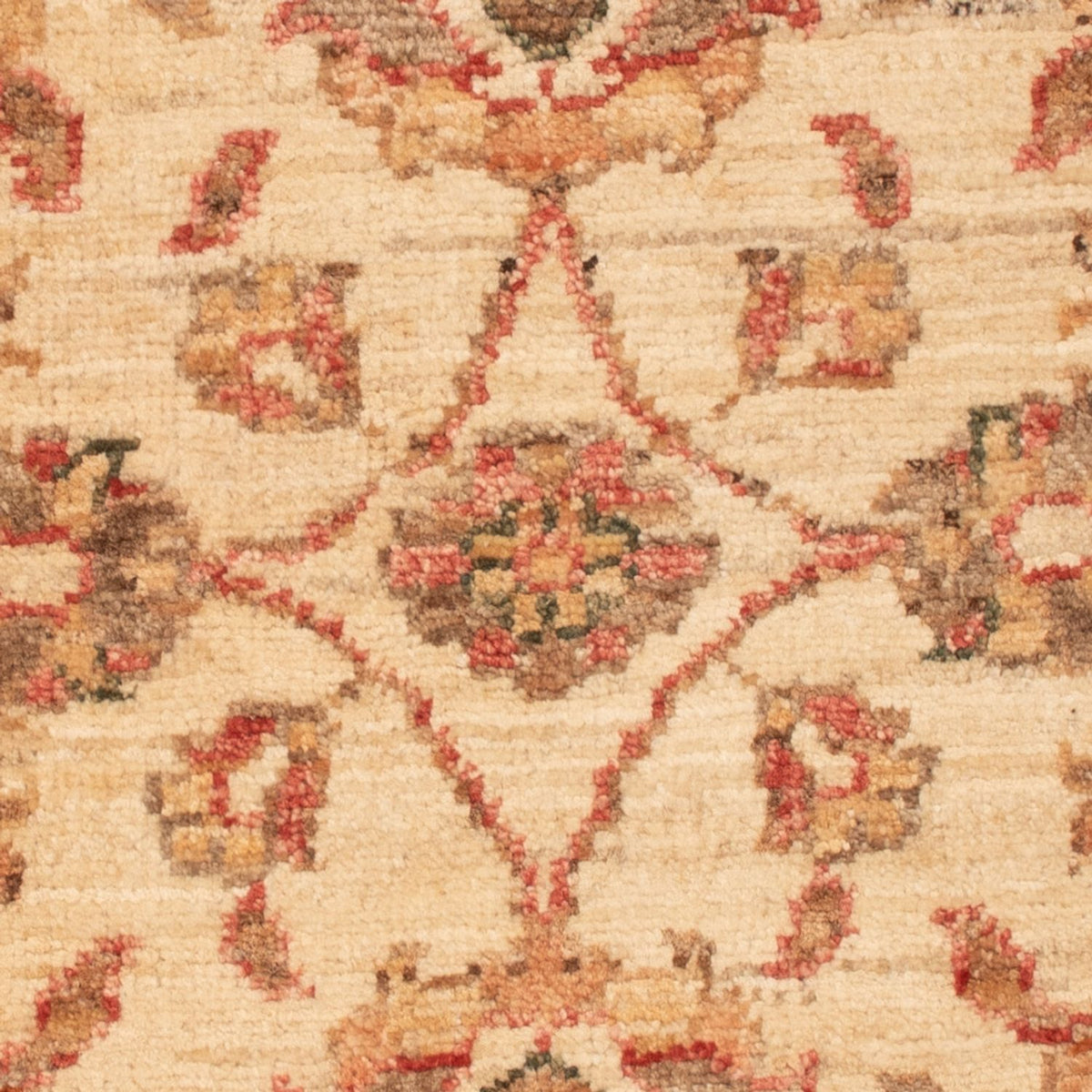 Ziegler Teppich - 68 x 53 cm - beige