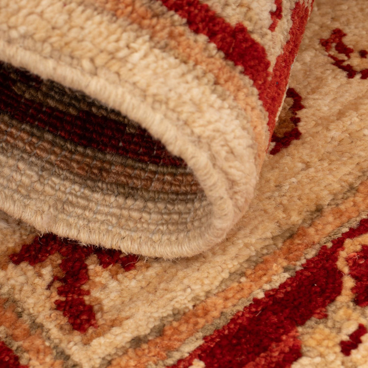 Ziegler Teppich - 71 x 52 cm - beige