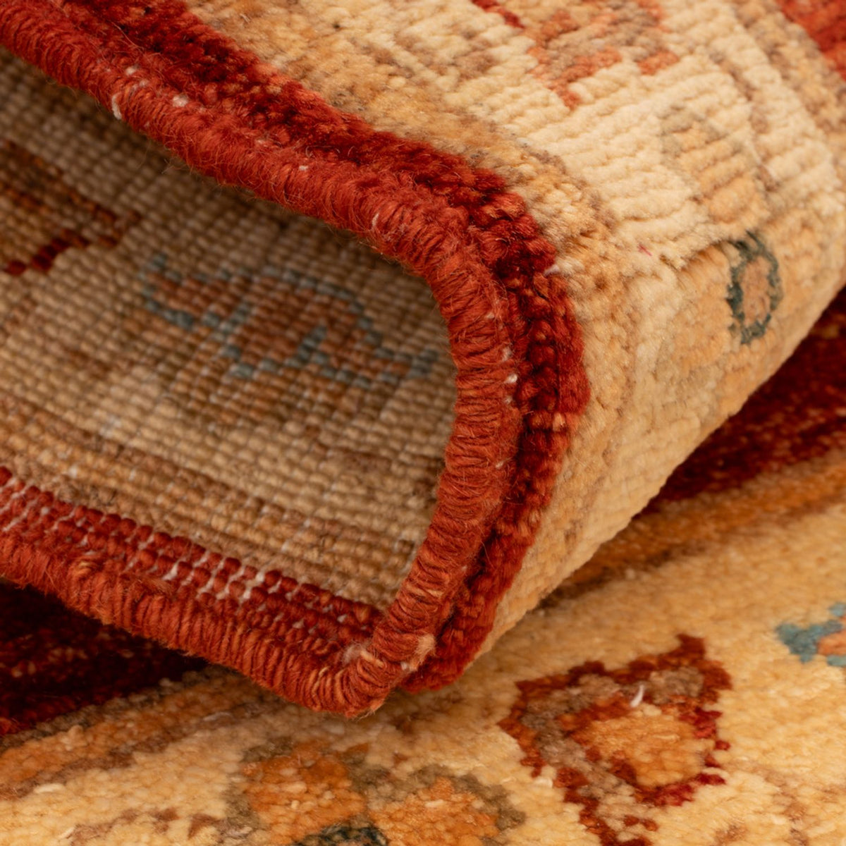 Ziegler Teppich - 69 x 50 cm - rost