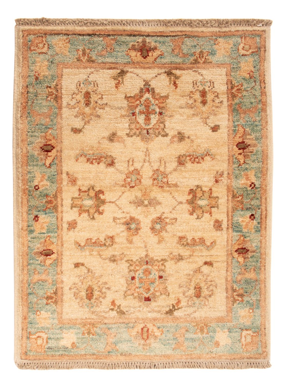 Ziegler Teppich - 69 x 53 cm - beige