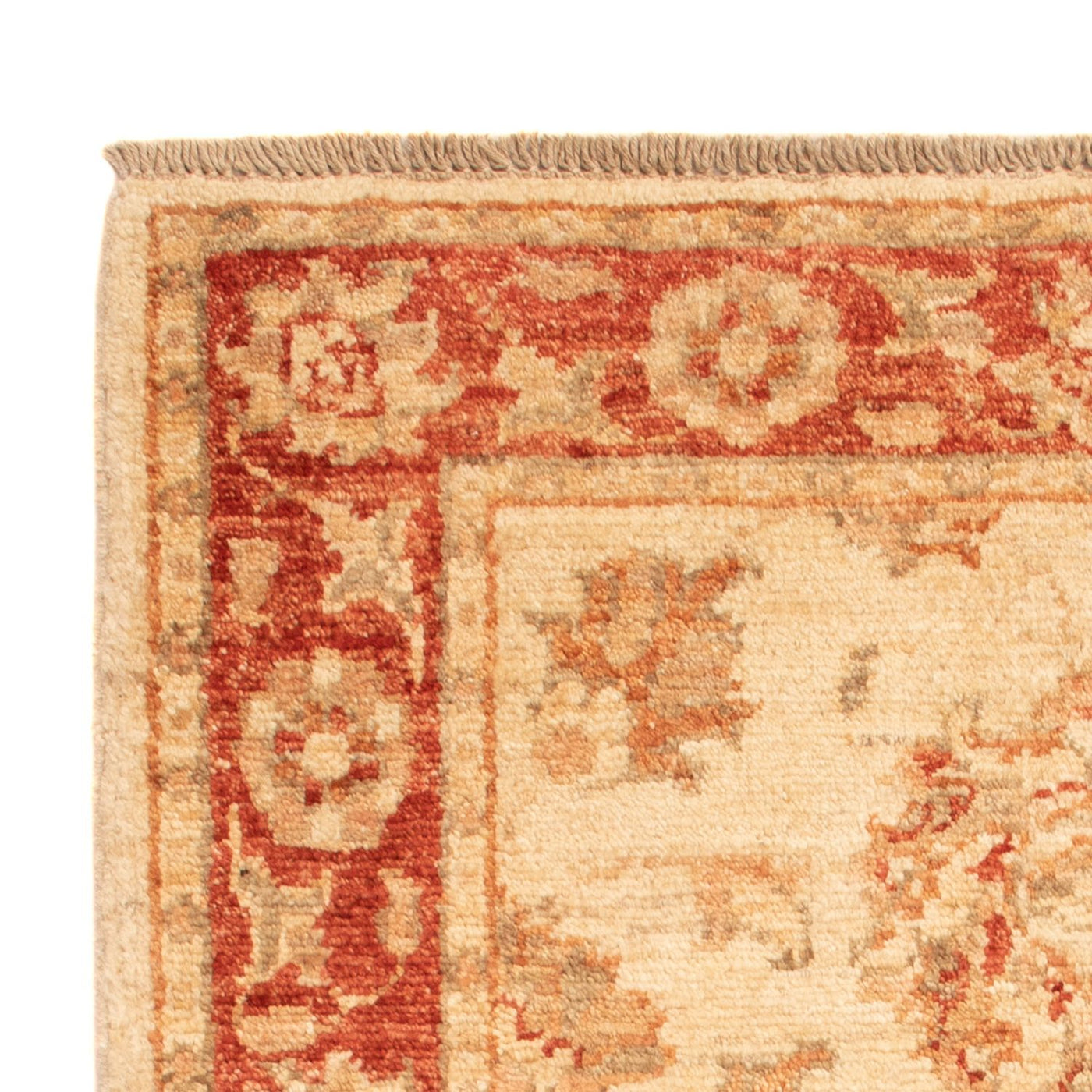 Ziegler Teppich - 90 x 61 cm - beige