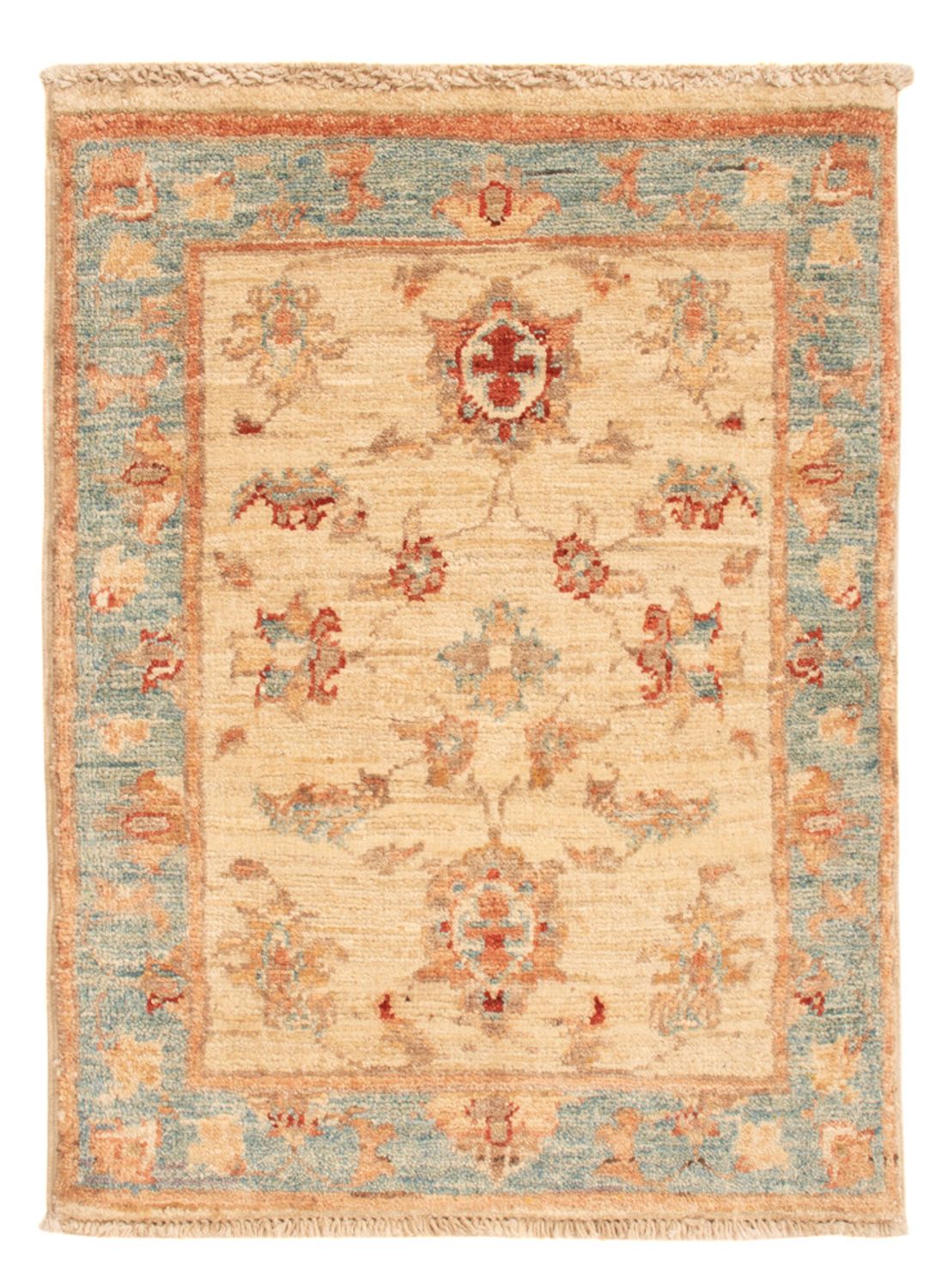 Ziegler Teppich - 69 x 50 cm - beige