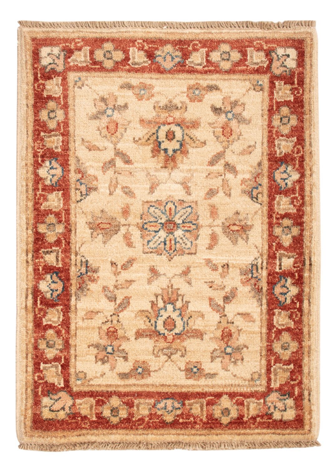 Ziegler Teppich - 70 x 51 cm - beige