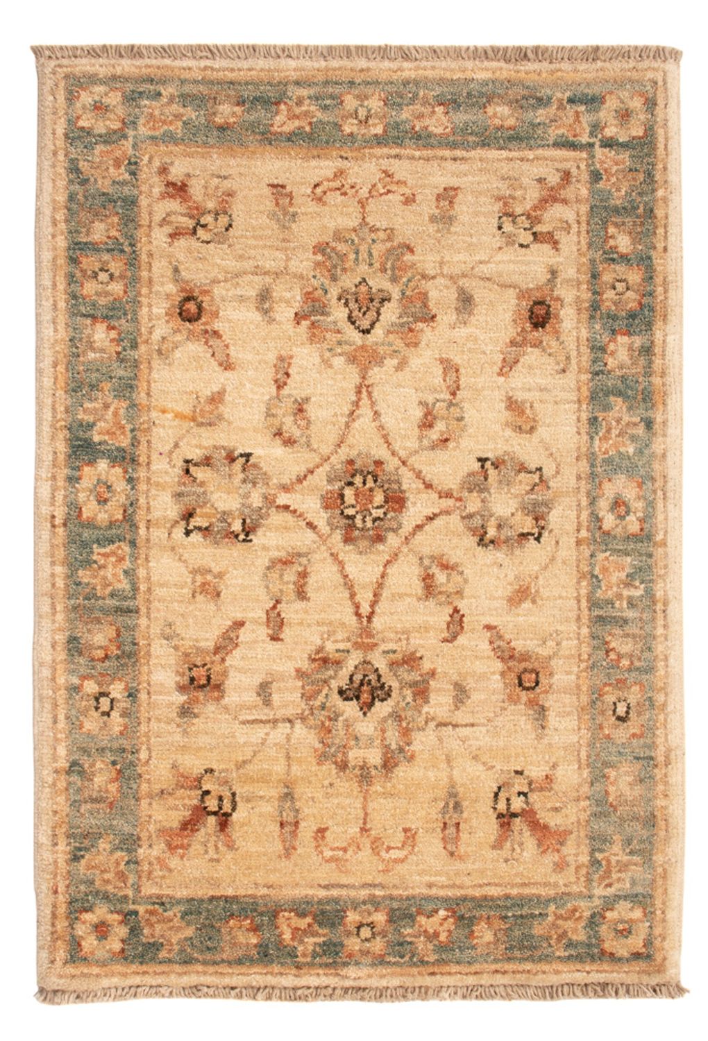 Ziegler Teppich - 73 x 51 cm - beige
