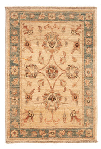 Ziegler Teppich - 73 x 51 cm - beige