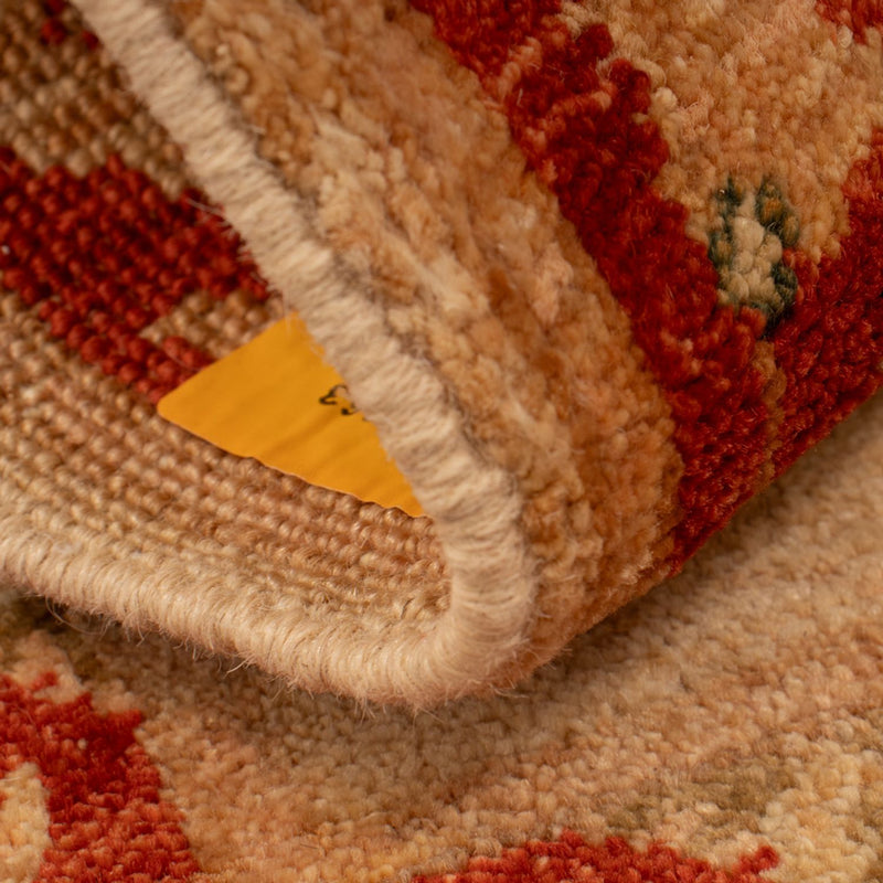 Ziegler Teppich - 62 x 48 cm - dunkelbeige