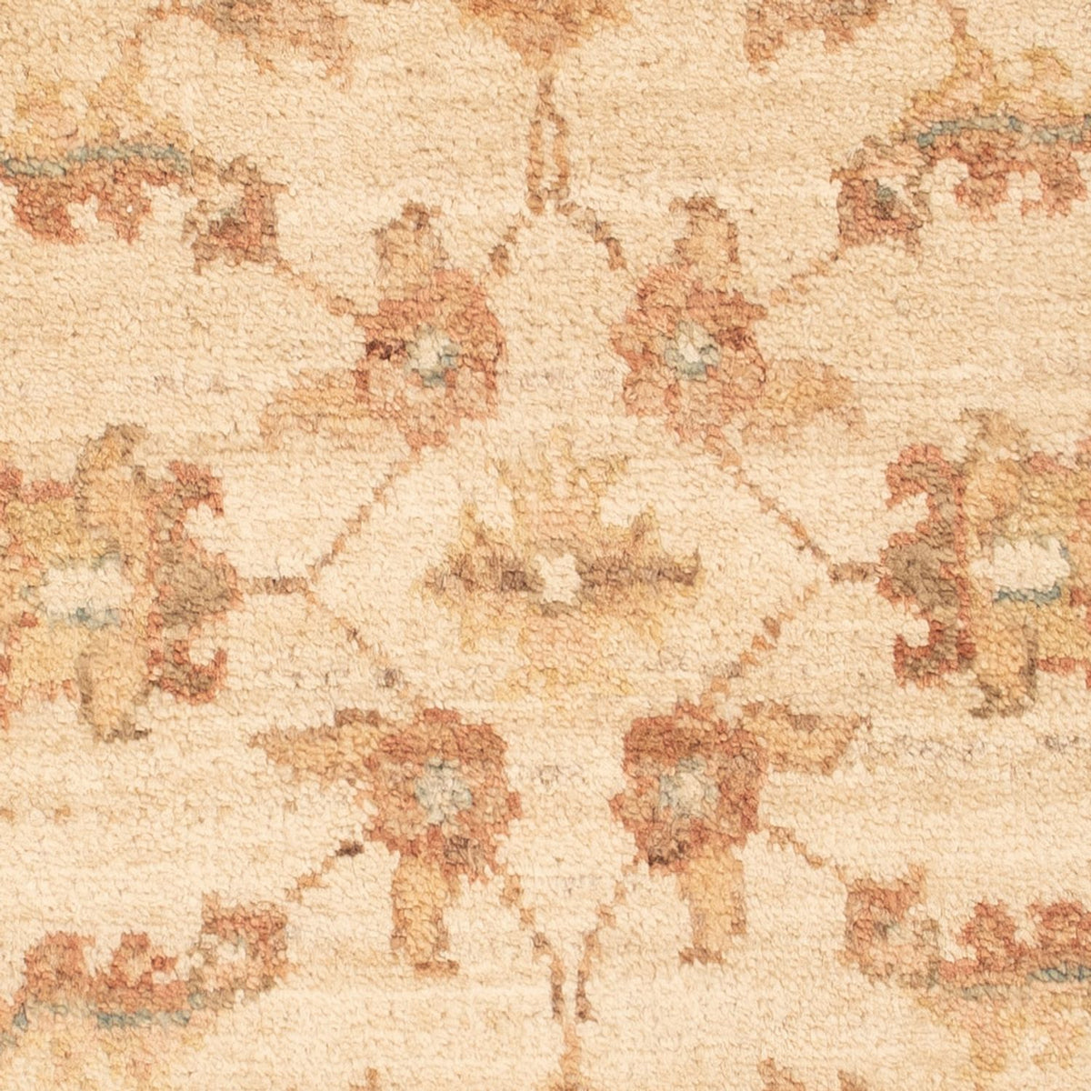 Ziegler Teppich - 69 x 50 cm - hellbeige